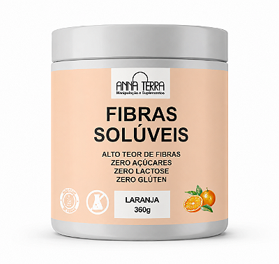 Fibras Solúveis em pó - Sabor Laranja