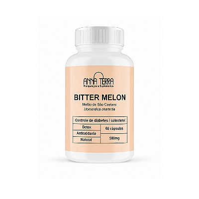 Bitter Melon 500mg - Melão de São Caetano - 60 cápsulas