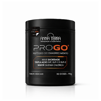 PROGO® - Peptídeo do Emagrecimento | Saciedade, Controle do Apetite e Queima Calórica | 30 doses/150g