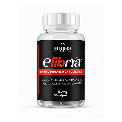Elibrya 150mg 30 cápsulas - Libido e vitalidade