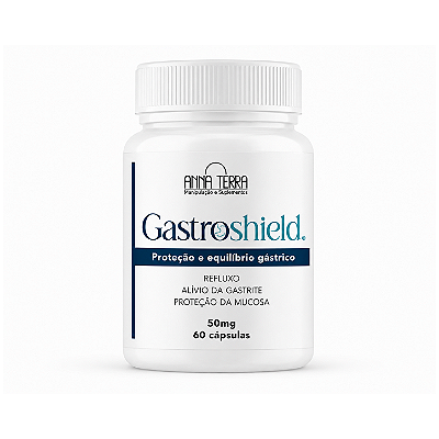 GastroShield 50mg - Refluxo, Gastrite e Proteção Gástrica - 60 cápsulas