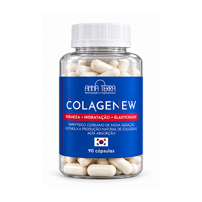 Colagenew 90 Cápsulas 1g | Colágeno Coreano para Pele - Beleza de dentro para fora