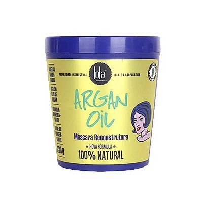 Máscara Reconstrutora Argan Oil 230g- Lola Cosmetics