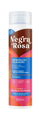 Shampoo Hidratação Colágeno Negra Rosa 300ml