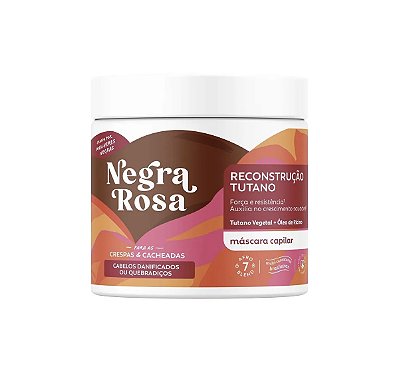 Máscara Capilar Tutano Negra Rosa- 300ml