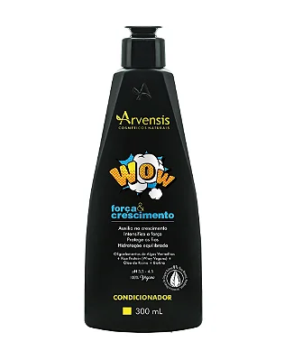 Condicionador Wow Força e Crescimento  300ml -Arvensis