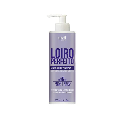 Shampoo Revitalizante Loiro Perfeito 300ml- Widi Care