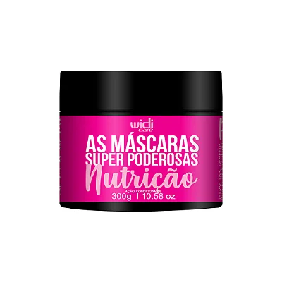 Máscara Nutrição As Máscaras Super Poderosas Nutrição 300g- Widi Care