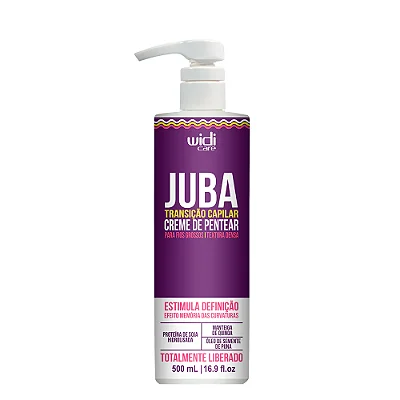 Creme de Pentear Juba Transição Capilar Textura Densa 500ml- Widi Care