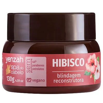 Máscara Capilar Yenzah Spa do Cabelo Hibisco 130g
