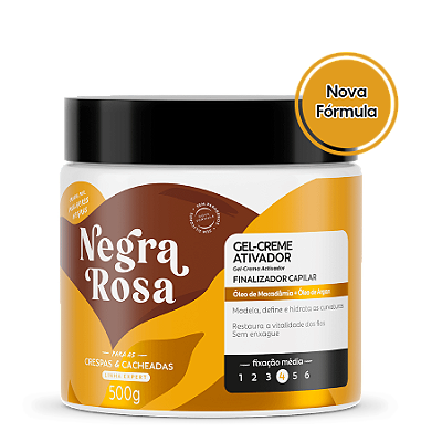 Gel Creme Ativ. Negra Rosa 500g