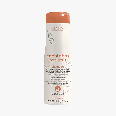 ARVENSIS SHAMPOO CACHINHOS NATURAIS SEM SULFATO (TODOS OS CACHOS) - 300ML