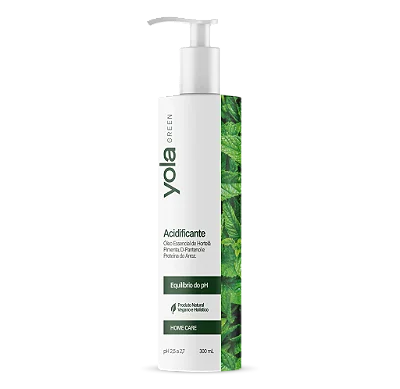 Acidificante Yola Green 300mL para Cabelos