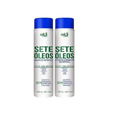 Kit Widi Care Sete Óleos Shampoo e Condicionador