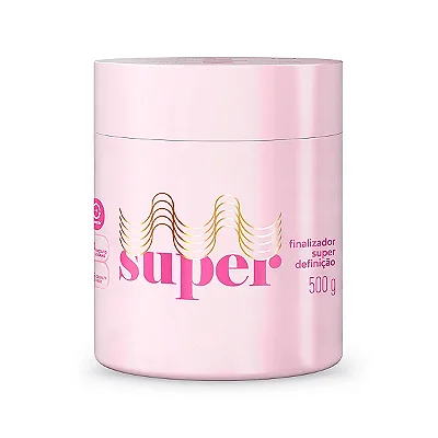 Finalizador Super Definição 500g Super Cacheada
