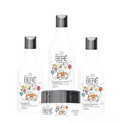 Kit Berezinha Bela Bere 300ml Cachos