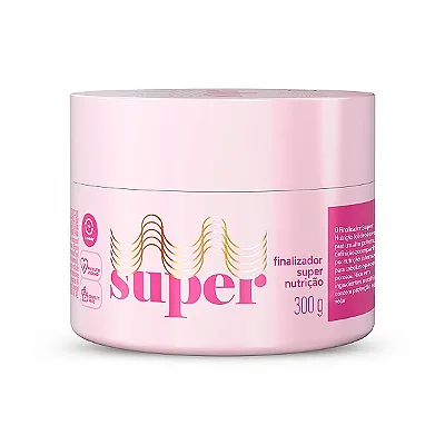 Finalizador Super Nutrição 300g Super Cacheada