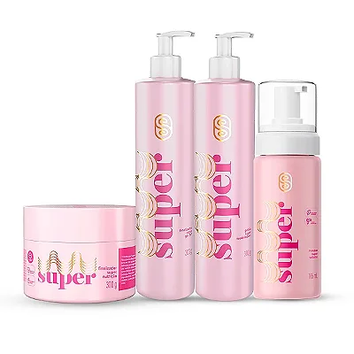 Kit Finalizadores Super Nutrição Super Cacheada