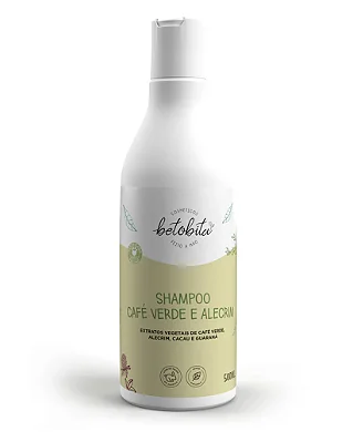 Shampoo Café Verde e Alecrim 500ml Para Transição