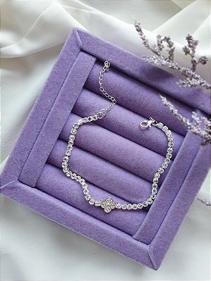 Pulseira trevo riviera