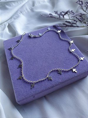 Choker mini cruz