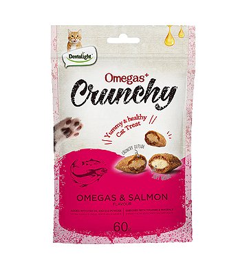 Petisco Natural Para Gatos Ômegas Sabor Salmão