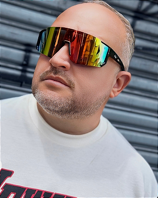 Óculos de Sol Ultra Speed - Preto c/ Espelhado