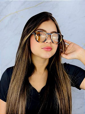 Óculos de Sol TARTARUGA AMARELO/C PRETO