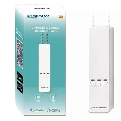 Controlador De Persiana Inteligente Wifi Alexa Novadigital