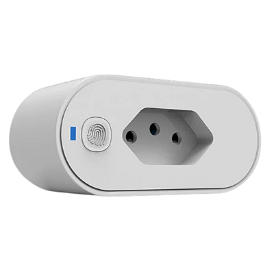 Tomada Inteligente de Embutir Wi-Fi Tuya Monitor Energia 16A