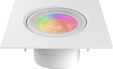 Spot Led Inteligente Quadrado 5w RGB+CCT Smart Wi-fi JWCOM
