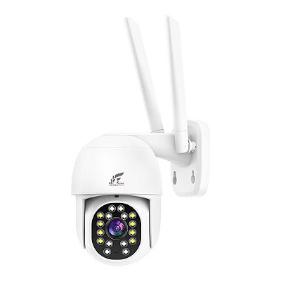 Câmera Inteligente Jwcom Smart Visão Noturna Colorida Wifi
