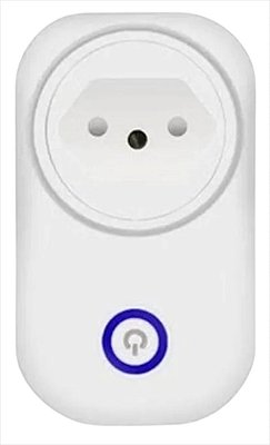 Tomada Inteligente Wi-fI Plugue 10A JWCOM Medição de Energia