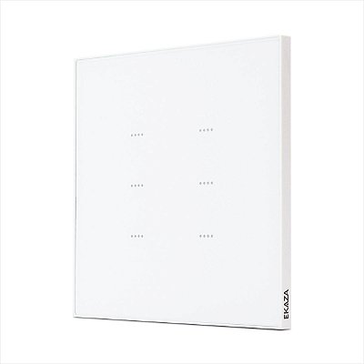 Interruptor Inteligente Vênus 6 Botões 4x4 EKAZA WiFi + BLE
