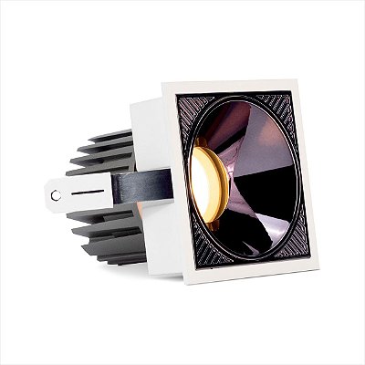 Spot Led Mercúrio Ekaza  Zigbee 12W Quadrado