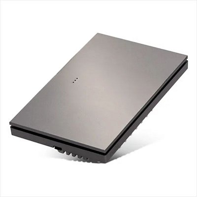 Interruptor EKAZA Mercúrio Lite 1 Tecla Física Zigbee 4x2 Cinza