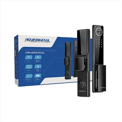Fechadura Digital Inteligente Elite Wi-Fi Facial