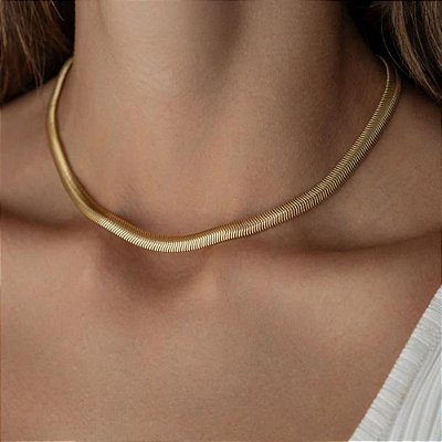 Corrente em Malha Lisa 6MM