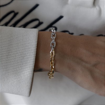Pulseira de elos cartier no Mix de Banhos