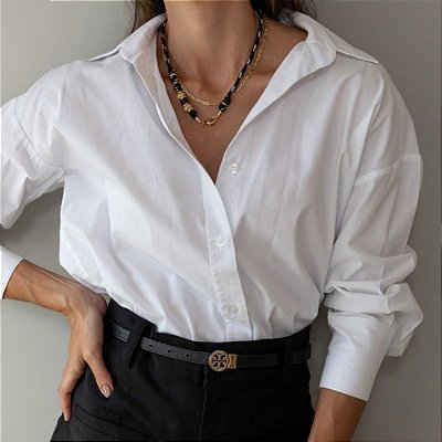 Colar Caraiva em Corda Marrom com Fecho Lagosta e Banho de Ouro 18k