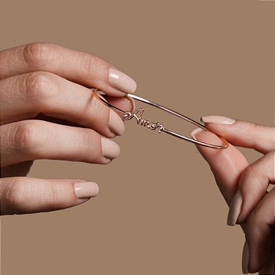 Bracelete Amor Banhado à Ouro 18k