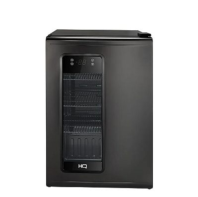 Cervejeira Expositor Vertical HQ 100 Litros Frost Free Inox Titanium HQ-100CEVPVFFI