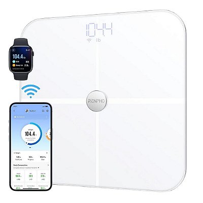 Balança Bioimpedância Inteligente Elis Aspire RENPHO, Aplicativo, Wi-Fi, Bluetooth, Até 180kg