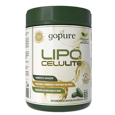 Lipo Celulite GoPure – Redução de Celulite, Gordura localizada e Definição Corporal