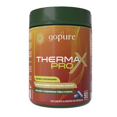 ThermaX GoPure – Suplemento Pré-Treino EXTRA-FORTE para Energia, foco e Performance