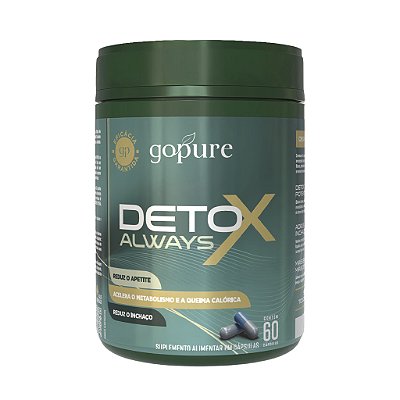 DETOX ALWAYS 60 CAPSULAS