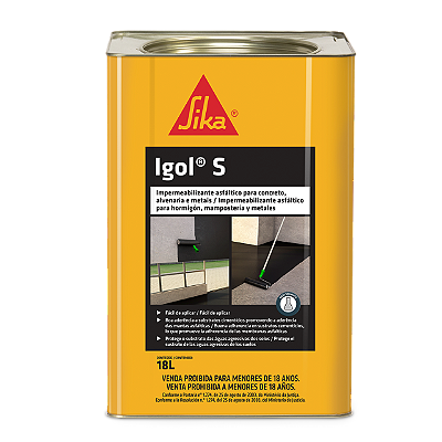 Igol S (lata 18 litros) - SIKA