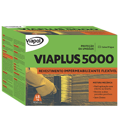 Viaplus 5000 Fibras (caixa 18k) - VIAPOL