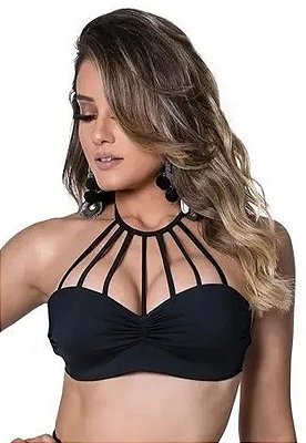 Biquíni Hadoli Busto Strappy Meia Taça