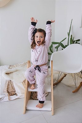 Pijama Infantil Feminino Rafinha Laço